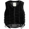 Jorzer Gilet da Equitazione con Cerniera, Gilet di Sicurezza Protettivo Antiurto, Regolabile, da Equitazione Morbido e Traspirante per Donne, Ragazzi e Ragazze, Stile 2