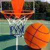 Generico Pallacanestro Silenzioso - Palla In Schiuma Morbida Per Interni | Set Da Basket Silenzioso Con Cesto Da Porta | Palla Sportiva Senza Rumore Per Appartamento E Studio | Per Adulti E Bambini