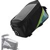 ECOVELO BORSA TELAIO BICI PORTA CELLULARE BORSELLO DA MANUBRIO TUBO ANTERIORE TOUCH SCREEN PER BICI MTB TUBO ANTERIORE