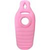 Generic Tappetino da yoga per donne incinte, comodo materasso gonfiabile in PVC floccato con foro, comodo cuscino per tutto il corpo, cuscini per la gravidanza per dormire, rosa