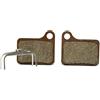 Clarks Comus Clarks Pastiglie Freno a Disco organiche VX e VRX sinterizzate - Coppia di pastiglie Freno a Disco organiche compatibili con Shimano Deore BR-M555 e HYD Bikes