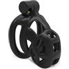 WOLWES Gabbia Fitness Multifunzionale da Uomo con Set di Serrature Traspirante A39 (S)