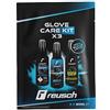 Reusch Glove Care Kit x3 - Kit per la cura dei guanti da portiere per portiere, pulisce, rinfresca, migliora la presa e prolunga la durata dei tuoi guanti da portiere per prestazioni ottimali nel