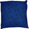 Inter Cuscino da Salotto Grafica Nuovo Lettering, Poliestere, Adulto Unisex, Nero/Blu, Taglia Unica