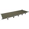 Kazafa Letto da campeggio ultraleggero, pieghevole, compatto, in alluminio, portata 150 kg, per viaggi all'aperto, escursioni, alpinismo, viaggi leggeri, colore: verde militare