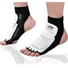 Passfeel taekwondo piedi Protector Gear - Tutore per caviglia Pad guardia per arti marziali sacco da boxe sparring partner MMA UFC Thi