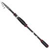 Vilgftyiet MH Baitcasting Canna da pesca 1,65-2,for 4M in fibra di carbonio per spinning Pole con 6-35g Peso, 5-7 sezioni telescopiche per una facile portabilità, guida 7 mm per anello, capacità di