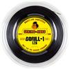 String-Kong® - Gorill-1 - Potentissima Corda da Tennis in Monofilamento Co-Poly a Sezione Circolare. Matassa da 200m, Colore: Nero, Disponibile nei Calibri 1.20mm, 1.24mm e 1.28mm (1.28)