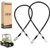 10L0L Set di cavi freno per carrello da golf compatibile con carrelli da golf elettrici e gas Yamaha G8 G14 G16 G19 G20 G22 (lato passeggero #JF2-F6351-10 e lato conducente #JF2-F6341-00)