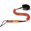 Northcore Accessori per Surf e Sport Acquatici - 10FT SUP Stand Up Paddle Boarding Guinzaglio/Cinturino a Spirale - Arancione