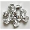 Generico 10 pezzi munizioni RAM calibro .50 proiettile in alluminio T4E HDR50 TR50 HDR 50 Glass Breaker Cal. 50 silver