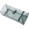 Hopowa Rete da Pesca, Esca da Pesca Pieghevole Trappola per Pesci, Gabbia retraibile per gamberetti Pesce, Trappola per anguille, Trappola per granchi con Borsa per Alimenti, 45 x 22 x 22 cm