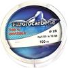 ARMERIAONLINE SINCE 1999 Lenza 100% Fluorocarbon Filo da Pesca Trasparente 100 Metri Invisibile Mare Mulinello Spinning Pesca storione Trota Canna da Pesca Size : Diametro 25 MM