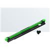 LPA Mirino universale LPA SIGHTS in alluminio SUPER BIG DOT con fibra ottica verde - MF40-Verde