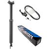 X-Fusion XFUSION Manic Dropper, reggisella, OD: 30,9 mm-100 mm/125 mm/150 mm/170 mm/190 mm/200 mm, passaggio cavi interno con leva remota e confezione al dettaglio, per MTB ed E-Bike (viaggio: 125 mm)
