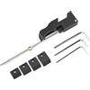 DriKou Archery Clicker, Aluminium Alloy Recurve Bow Clicker with Adjusting Sliders for Shooting