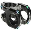 HTOGKKCG Attacco Manubrio MTB Regolabile Bridge Road Mountain Bike Table 31.8 STEM Riser 28.6 Pipe Ciclismo Manubrio Manubrio Corto 35mm Attacco Manubrio (Material : Noir)