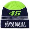 VR46 Rossi Beanie Yamaha Multicolor, Nero/Giallo, Taglia Unica