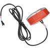 Fangxuee Lampada Posteriore per Bicicletta Elettrica con Luce A LED per Bici Elettriche da 6V A 48V, Compatibile con Sicurezza, Luci di Segnalazione Posteriore per Bicicletta Elettrica.