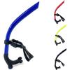 AQASKIN Tubo Nuoto Snorkel per Apnea, Snorkeling, Pesca Subacquea, Mare, Piscina ed Immersioni - Comodo ed Ergonomico - Unisex Adulto (Blu, Quantità 1 Pezzo)