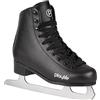 Playlife Classic Black Ice Skate - Pattini da ghiaccio per uomo e donna, in pelle sintetica impermeabile, fodera in velluto caldo, pattina in acciaio inox 303, comfort e stabilità per il tempo libero