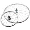 GENERICO RUOTA POSTERIORE A FILETTO MTB/TOURING 24X1,75 - PERNO 3/8, SFERE, MOZZO ACCIAIO 5/6S, CERCHIO ALLUMINIO