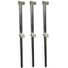 generico Picchetto Puntale Reggi Canna Pesca Surfcasting Kit 3 Pezzi altezza metri 1