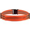 LINGHE Cintura Running Riflettente per Sport Marsupio Corsa Borsa in Cintura Riflettente Running Belt per Jogging, Sport, Camminata, Outdoor (Arancia)