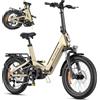 ENGWE L20 3.0 Pro, Bici Elettrica, 48V 15Ah con Ricarica Rapida in 2 ore, Fino a 160KM, Supporta GPS e OTA, Motore Centrale da 250W, Dotata di Freni Idraulici e Doppia Sospensione