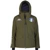 Kappa 36132QW 6CENTO 612 Fisi Giacca Sportiva Donna Green-Blue Night L