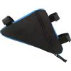 Obotsnoi Borsa impermeabile per biciclette con triangoli per bicicletta, con supporto regolabile, per ciclismo notturno sicuro, impermeabile, per bici