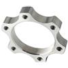 yuwqqoajv Filettato 6 Bulloni Robusta Robusta Blocco Disco Mozzo Ruota Libera Leggero Adattatore Rotore Freno A Disco Accessori Per Biciclette Da Strada, 44MM