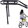 Generico Portapacchi Posteriore Bici Leggeri Rimovibili Per Borse | Portapacchi per Borse Laterali e Bagagli per Ciclismo Portaborse e Bagagli per Spiaggia, Città e