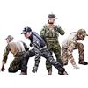 Elite Tribe Emerson Airsoft Tattico BDU Military Suit Combat Gen3 Uniforme Shirt Pantaloni (AOR2, Medium)