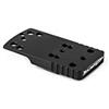 Toni system - Base Piastrina a coda di rondine per red dot per Pistola CZ Tactical sport (Tipo B)