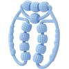 Amagogo Rullo per Massaggio per Gambe Rullo in Schiuma 12 Ruote esercitare Il rilassamento Muscolare Portatile Attrezzatura massaggiatrice per la Palestra, Blu