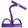 LIANYG Elastici Fitness Fasce Elastiche Pull Corde Ginnico Vogatore della Pancia della Fascia di Resistenza Home Gym Sport Training Elastici for Attrezzi Fitness Bande Elastiche (Color : Purple)