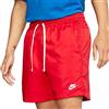 Nike M NSW Ce Wvn Flow, Pantaloncini Sportivi Uomo, University Red/White, L
