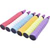 ibasenice Nastro Grip per Racchetta Tennis e Badminton 6 Pezzi in PU Antiscivolo