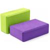 FFitness N° 2 Yoga Brick Mattoncini Blocchi di Supporto per la Pratica dello Yoga in Schiuma Eva Eco-Friendly