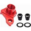 DomeMingle Forcellino deragliatore universale di ricambio per SRAM UDH, in alluminio, forcellino per deragliatore posteriore per MTB e eMTB, compatibile con asse passante M12x1.0