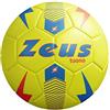 Brollogroup Pallone da Calcio Zeus Tuono Misure 3-4 - 5 Palloni da Calcetto PS 39718 (GIALLOFLUO/Light Royal, Misura 4)