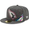 New Era 59Fifty Crucial Catch Arizona Cardinals - Cappellino Aderente, Unisex - Adulto Bambino, Carbone, 7 1/4