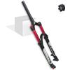 LvTu Aria Mountain Bike Forcella Anteriore MTB 26 27.5 29 Pollici 140mm Viaggio, 1-1/8 Leggero Freno a Disco Forcella Sospensione Bicicletta per 1.5-2.45 Pneumatici