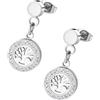 Lotus Style Orecchini donna acciaio albero della vita e strass - LS1869-4/1