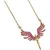 Generic Accessori per ragazze Ciondolo angelo custode in argento sterling 925, collane con ciondolo ali per gioielli da donna - Collana, Collana per ragazze,