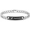 amorili Bracciale Sagittario Uomo Acciaio Inox Segno Zodiacale Braccialetto Zodiaco Regalo Astrologia Oroscopo (sagittario)