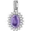 Brosway Charm Donna in Argento e Magic Purple/pietre Naturali | Collezione Fancy - FMP127