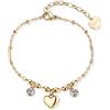 Brosway Bracciale Donna in Acciaio e Cristalli con Simbolo Cuore | Collezione Chakra - BHKB264