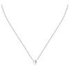 Morellato Collana da donna in argento riciclato al 925% con zirconi, collezione Tesori SAIW211, Argento 925 riciclato, Zirconia cubica